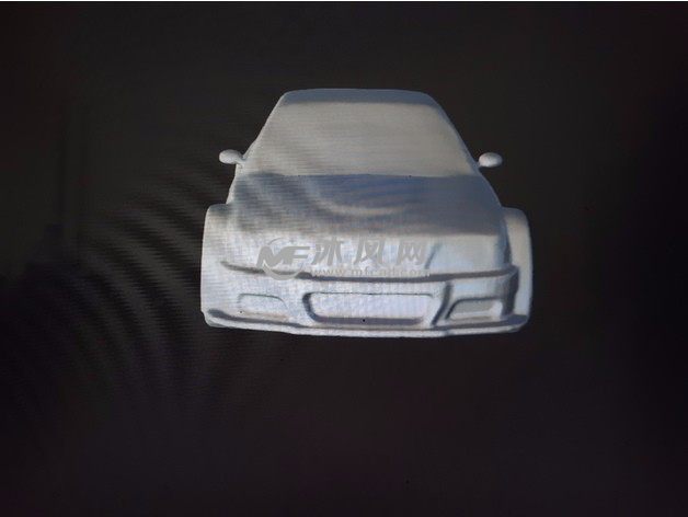 小汽车模型主视图