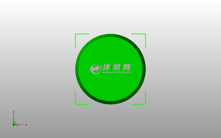 牙膏牙刷分离牙桶底视图