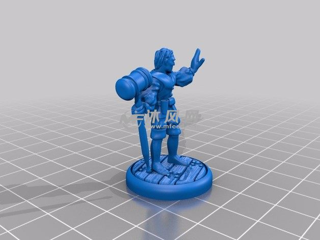 本·夏皮诺雕像斜视图