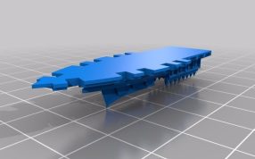 哥特舰队阿玛达模型下半部分