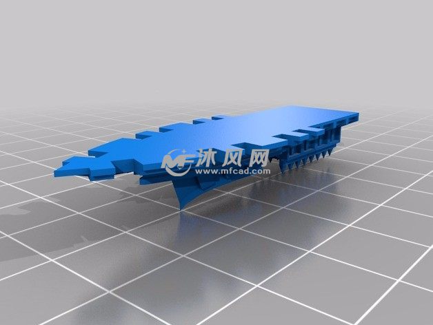 哥特舰队阿玛达模型下半部分