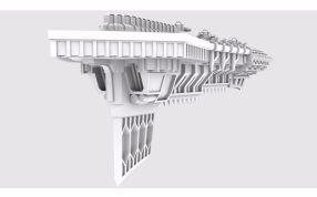 哥特舰队阿玛达模型后视图