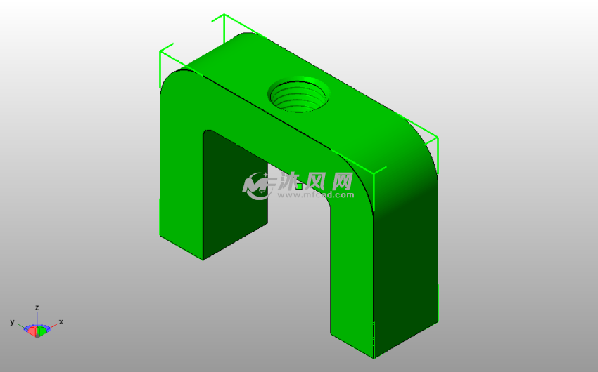核桃开壳器上半部分