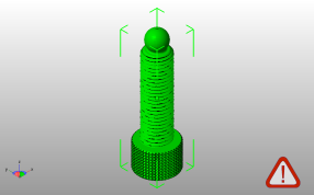 核桃开壳器给进螺丝
