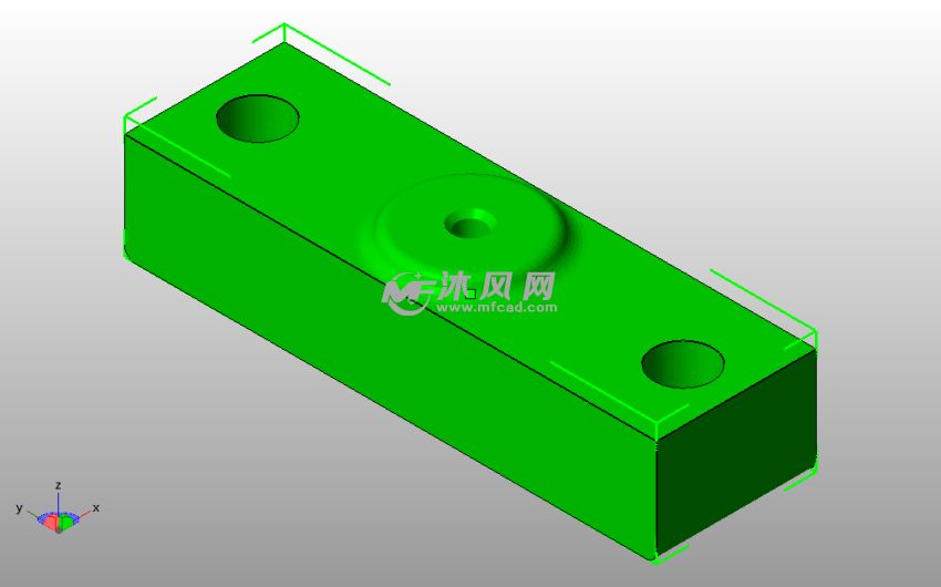 核桃开壳器下半部分