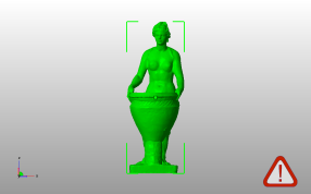 罗马女人模型主视图