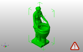 罗马女人模型斜视图