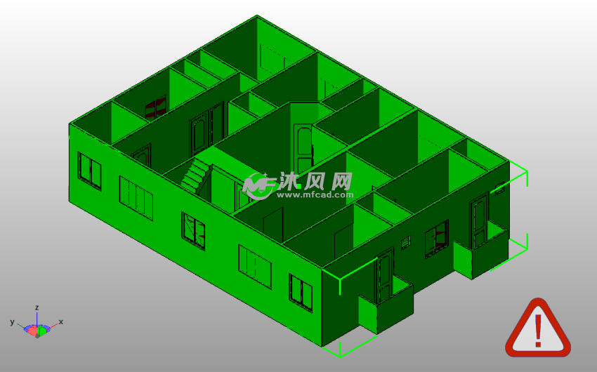三层小别墅二层