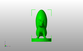 小松鼠模型主视图