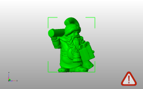 侏儒圣诞老人主视图