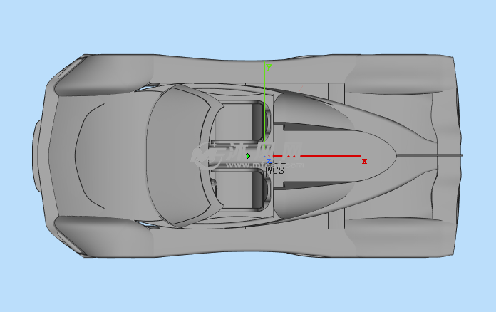跑车三维设计