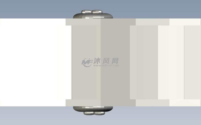 带装饰的小桥俯视图