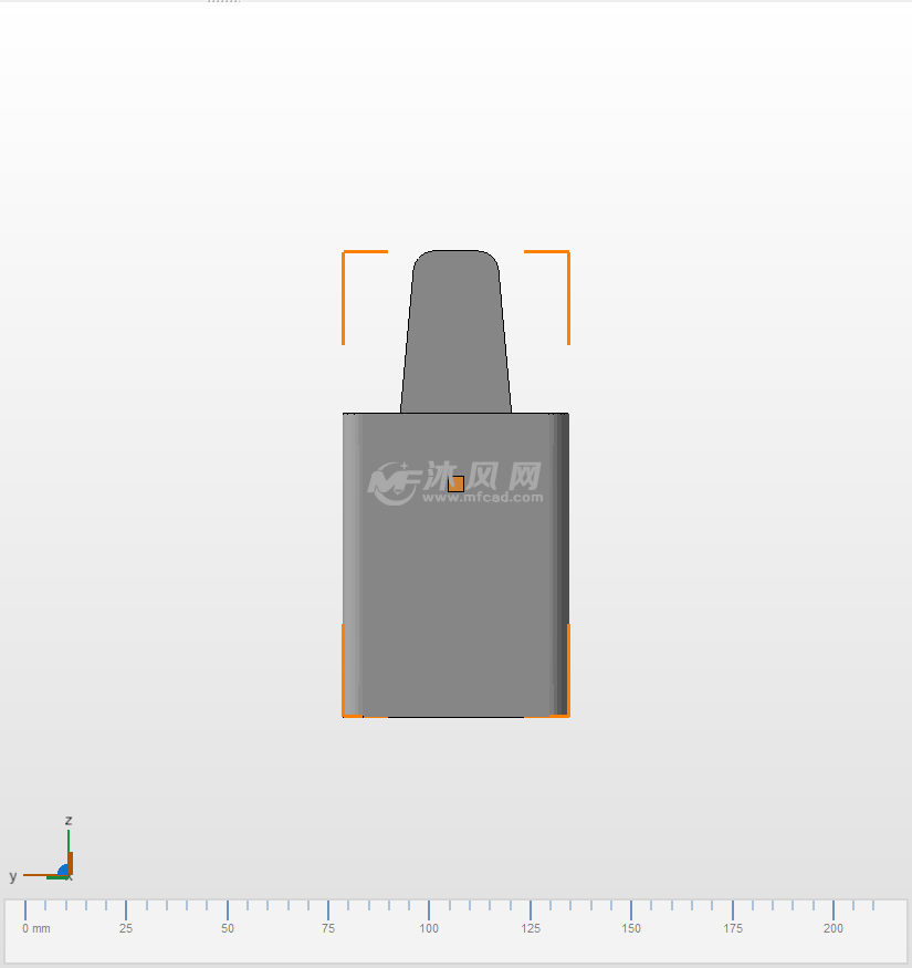 多功能工具架左视图