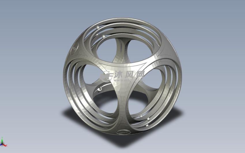 陀螺魔方轴测图