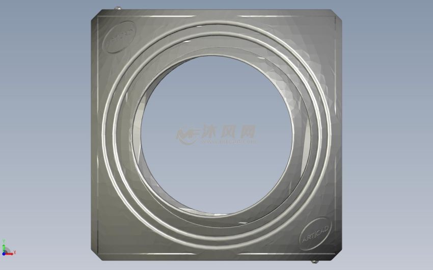 陀螺魔方正视图