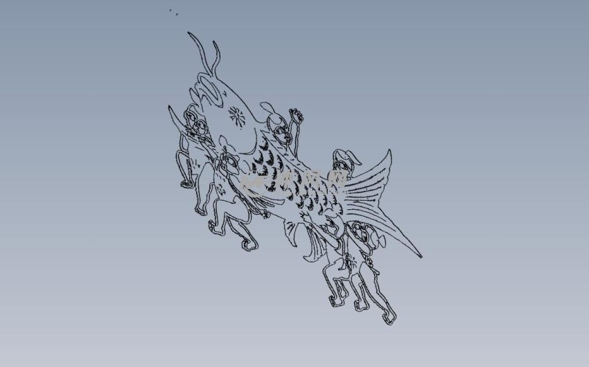 年年有鱼框架图