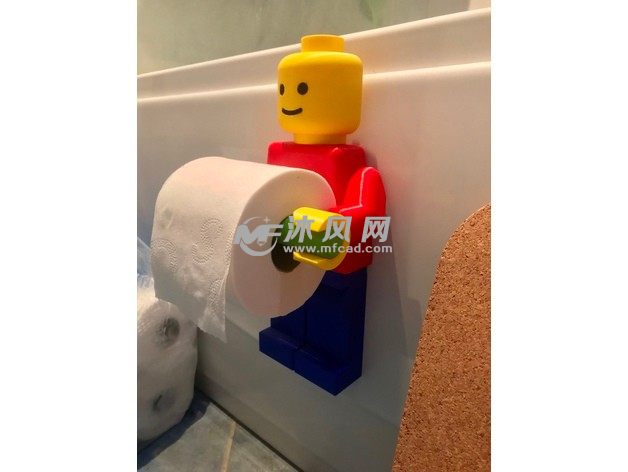 乐高男士卫生纸架展示图
