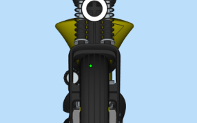 摩托车三维设计