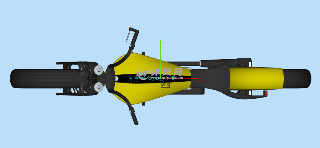 摩托车打印模型