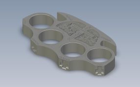 指虎模型轴测图