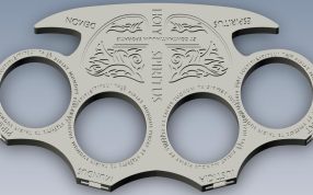 指虎模型俯视图