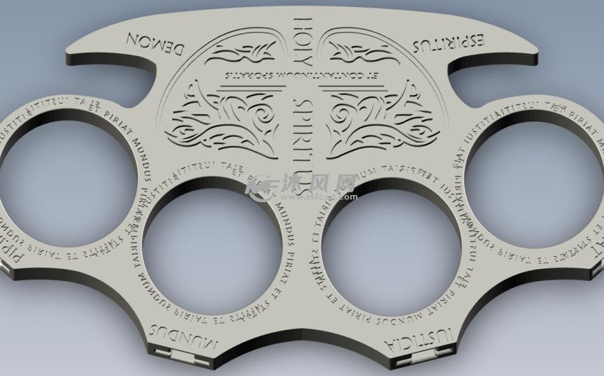 指虎模型俯视图