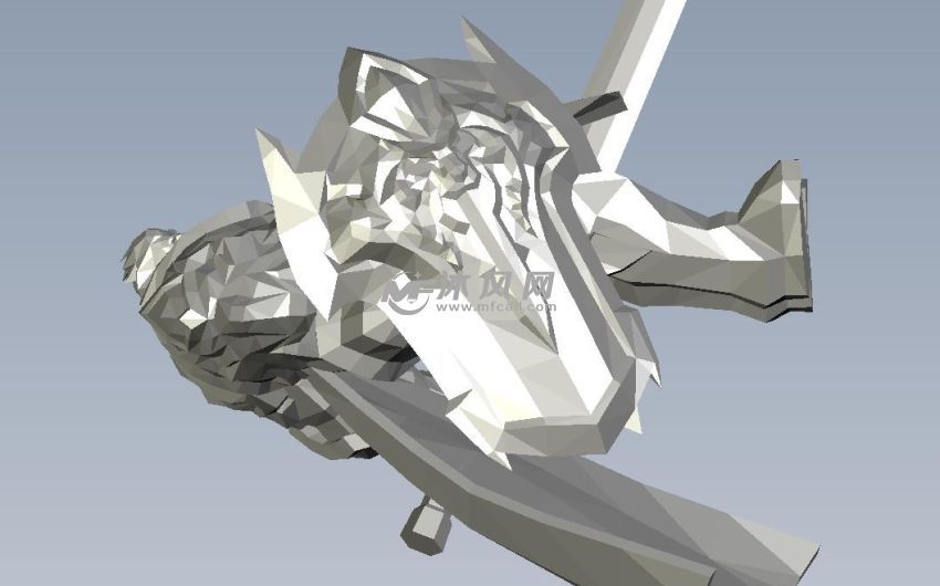 王者荣耀小亚瑟侧视图