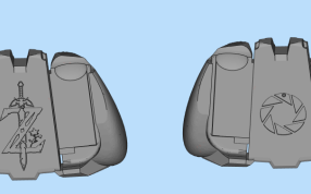 游戏机配件模型
