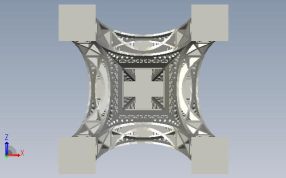 埃菲尔铁塔底部