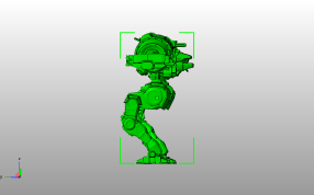MWO游戏角色侧视图