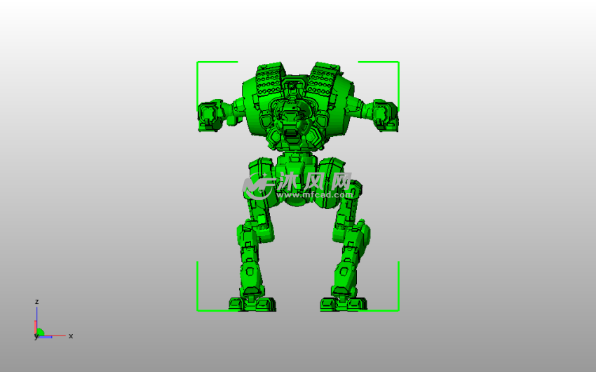 MWO游戏角色主视图