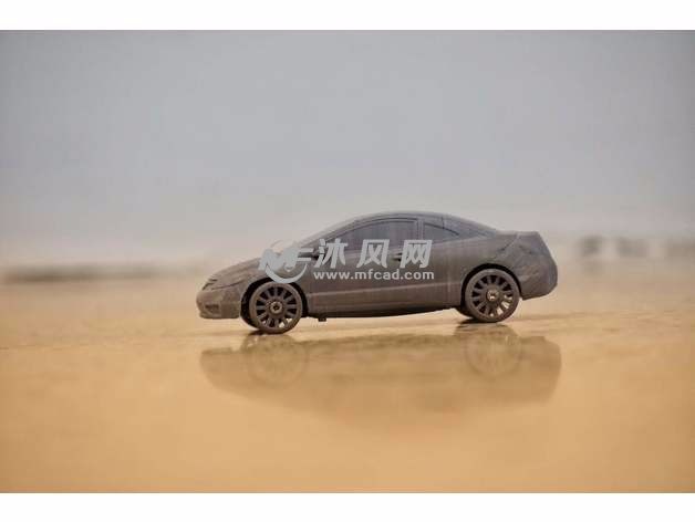 本田思域2007车身壳体侧视图