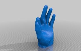 手的假肢模型实体图