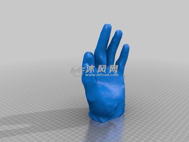 手的假肢模型实体图