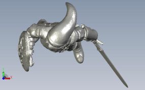 林克摆件俯视图