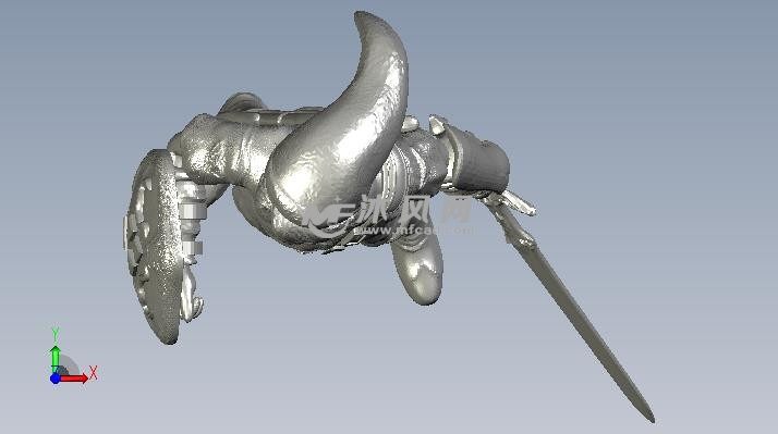 林克摆件俯视图