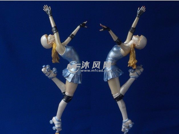  胜利之舞模型效果图