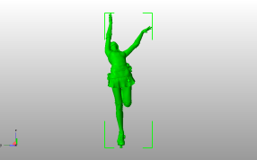  胜利之舞模型主视图