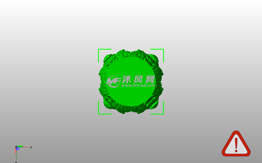 狮子浮雕柱子底视图