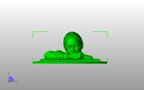 思考的女孩主视图