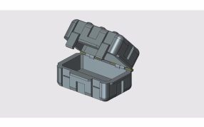 小箱子模型效果图