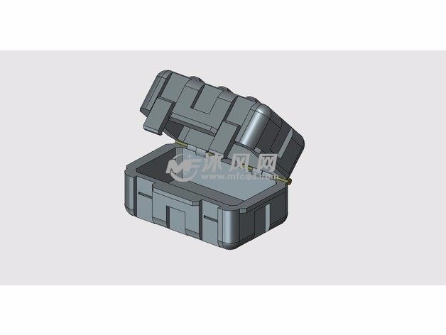 小箱子模型效果图