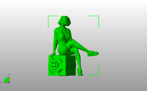 新年快乐女士主视图