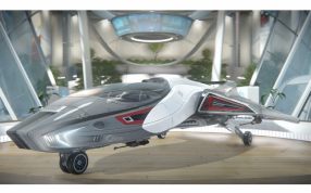 星际战机模型实物图