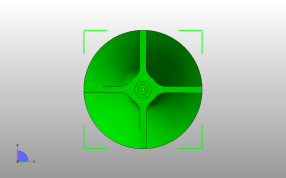 油漆搅拌器俯视图