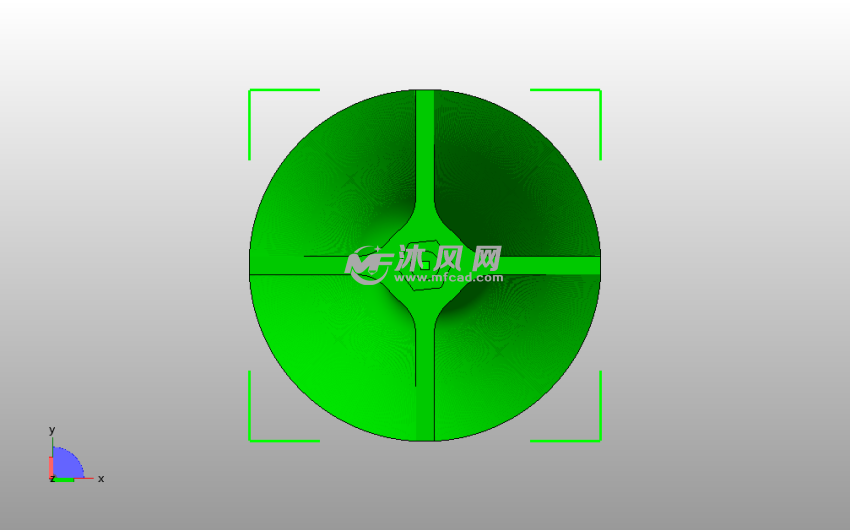 油漆搅拌器俯视图