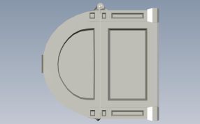 海盗宝箱侧视图