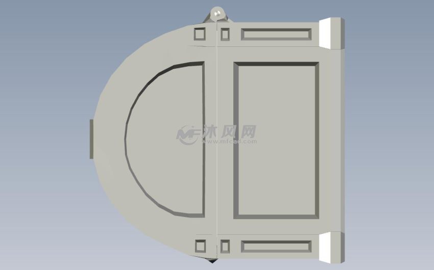 海盗宝箱侧视图