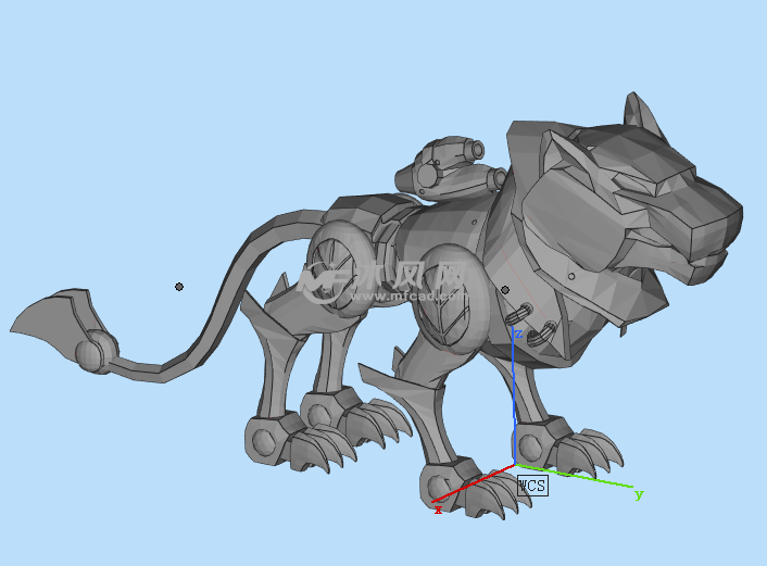 机器人三维模型