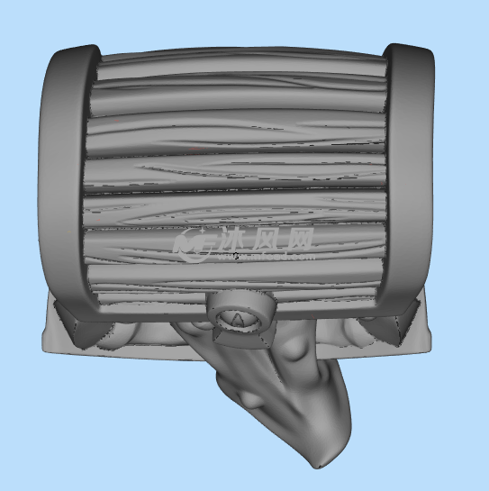 卡通箱子三维模型